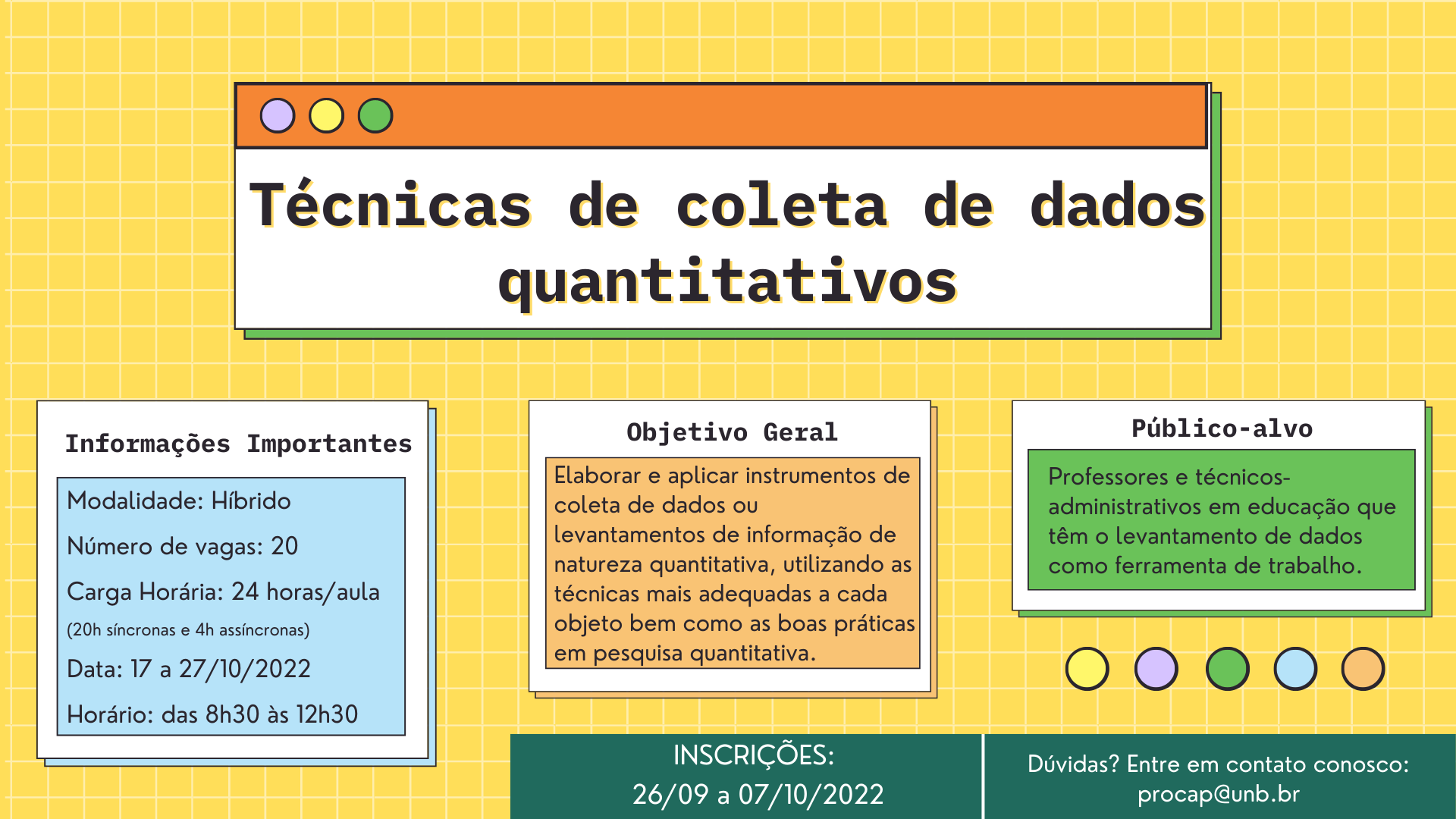 Procap - Técnicas de Coleta de Dados Quantitativos